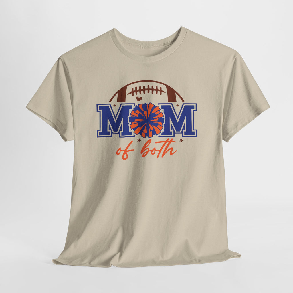 Football Cheerleading Mom Of Both T-shirt