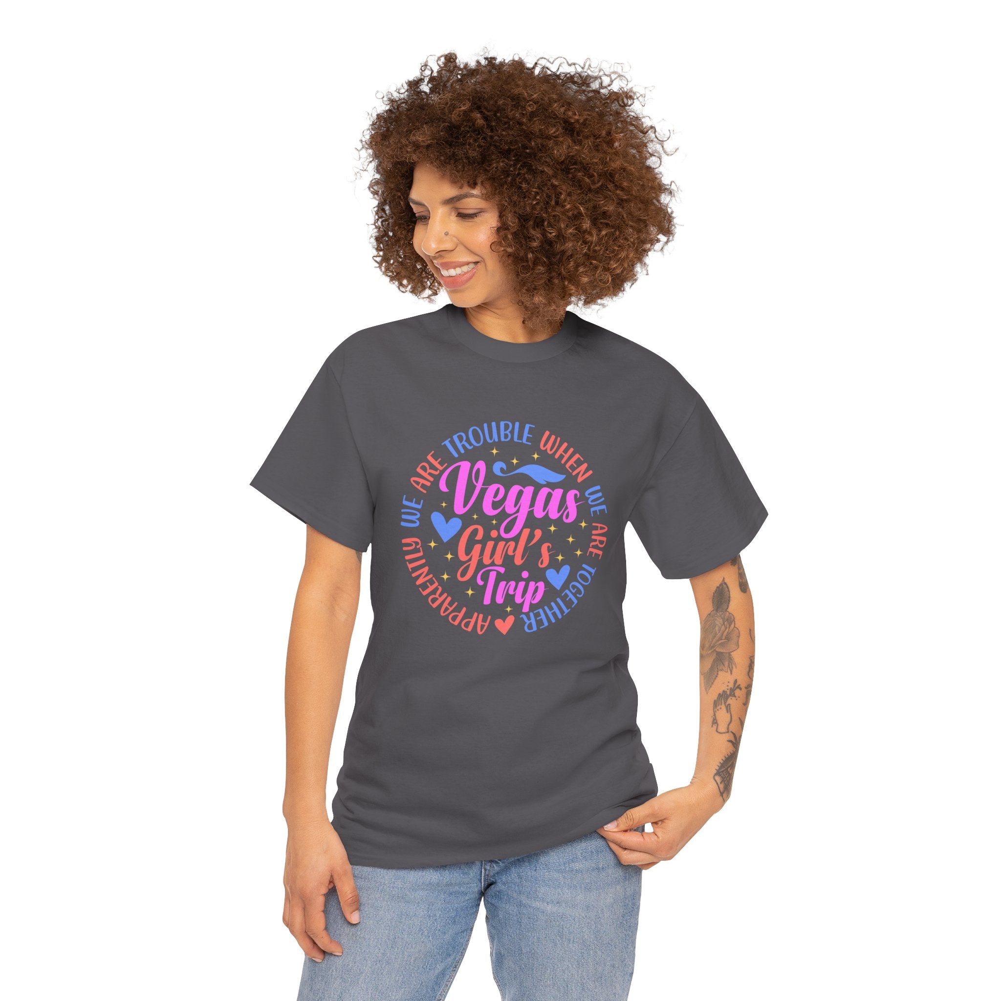 Vegas Girls' Trip T-Shirt — "Vegas Girl's Trip" Bachelorette & Vacation Tee