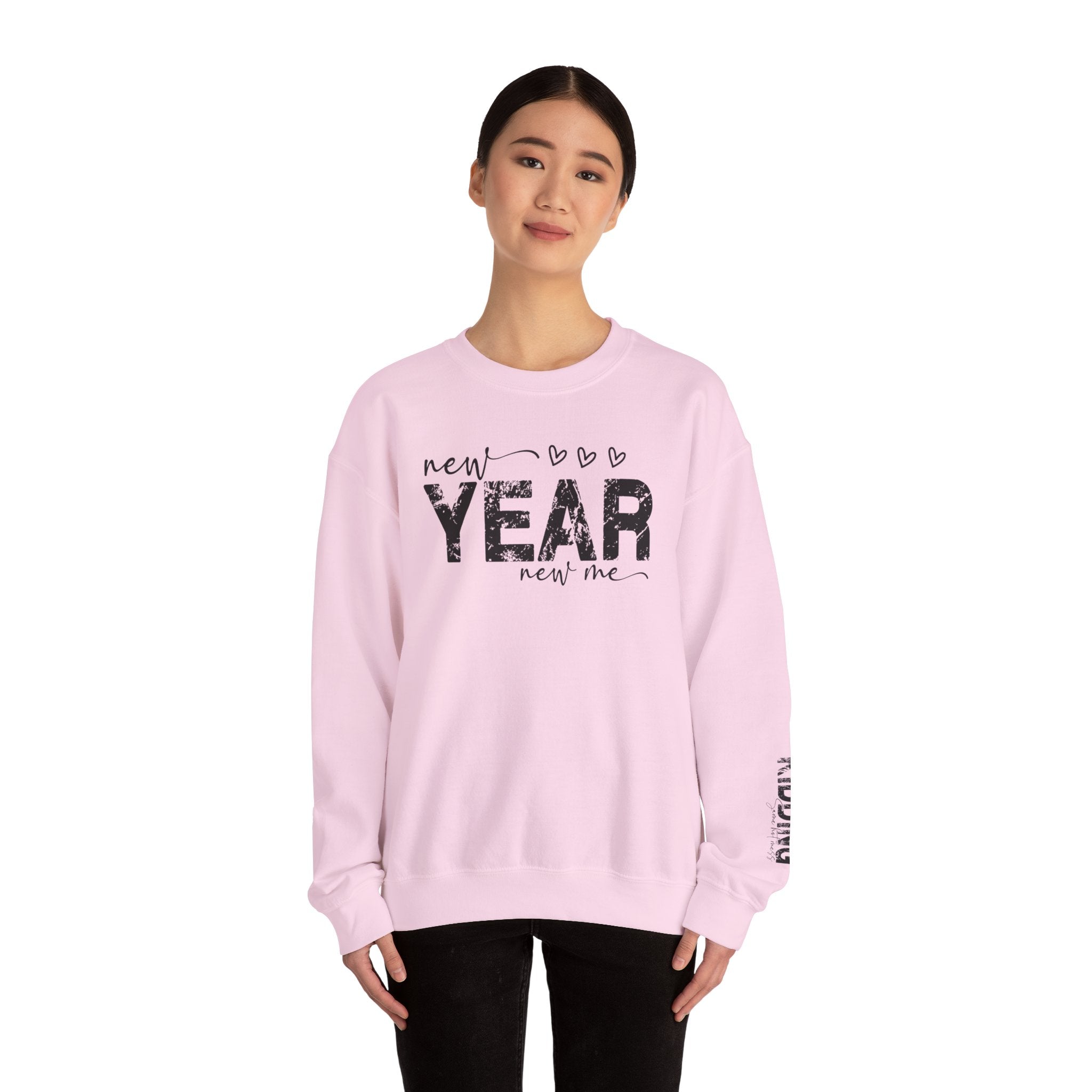 New Year, New Me Same Hot Mess Crewneck Sweatshirt