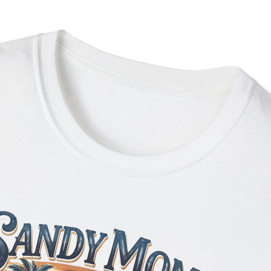 Sandy Moms Coastal Vibes T-Shirt — "Tropic Like It’s Hot" Beach Tee