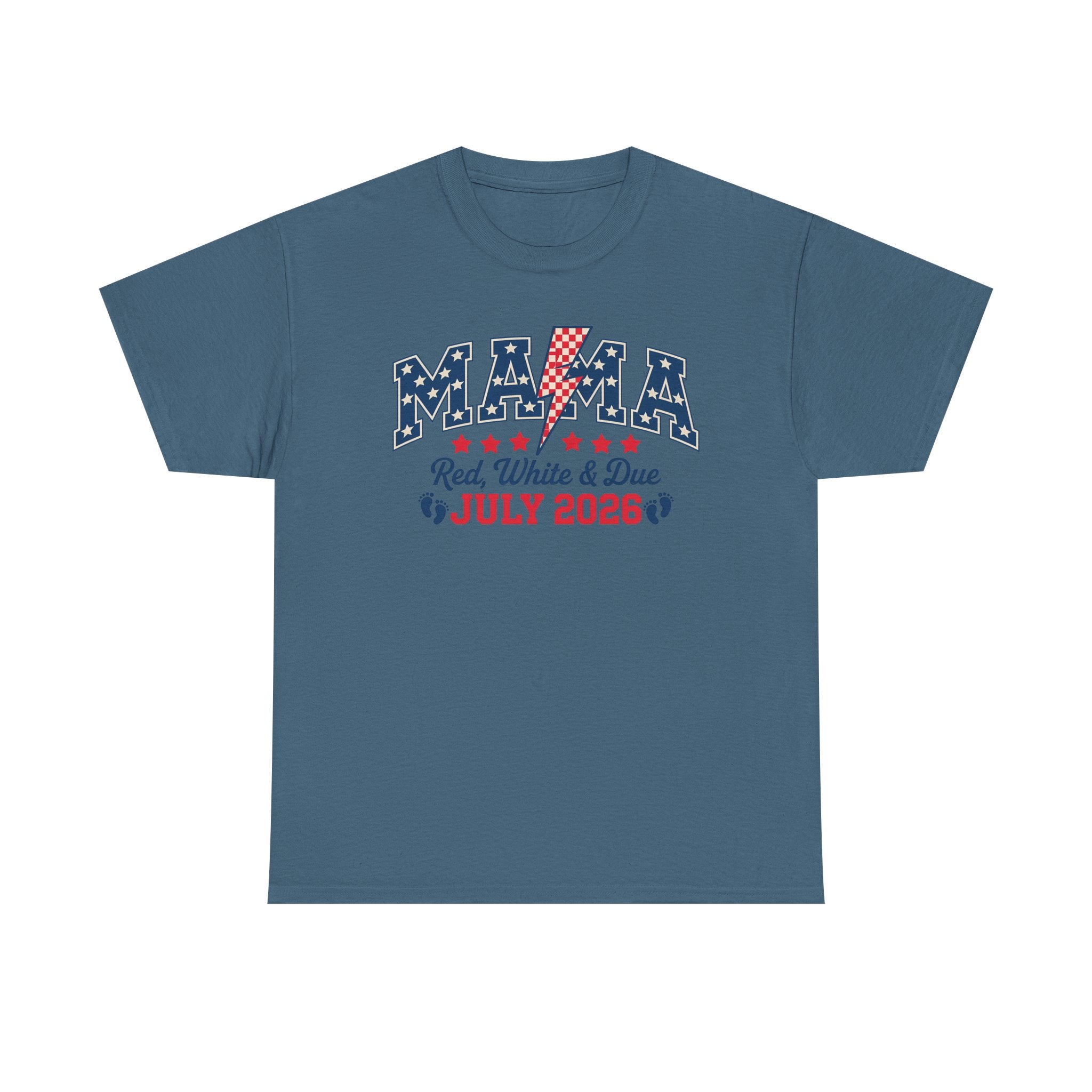 Mama — Red, White & Due July 2026 Tee