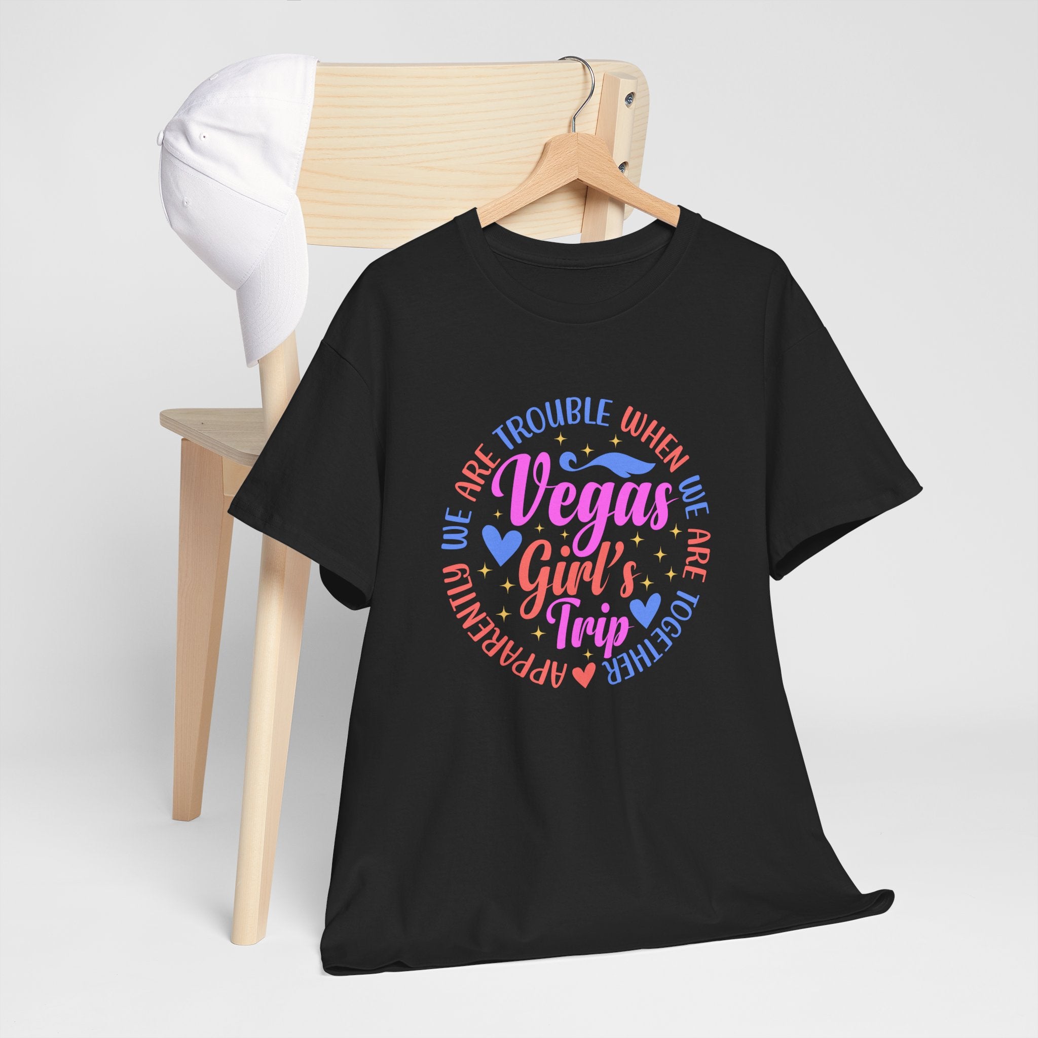 Vegas Girls' Trip T-Shirt — "Vegas Girl's Trip" Bachelorette & Vacation Tee
