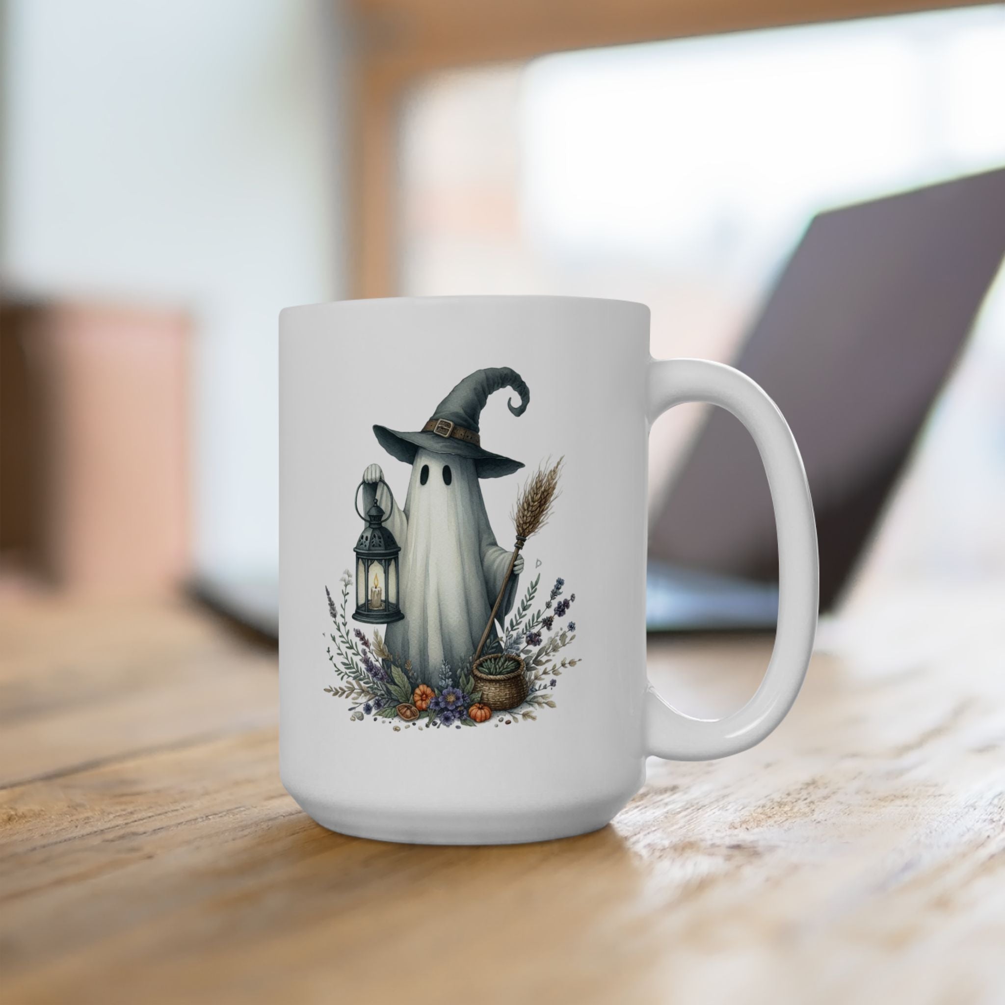 Cute Ghost Ceramic Mug