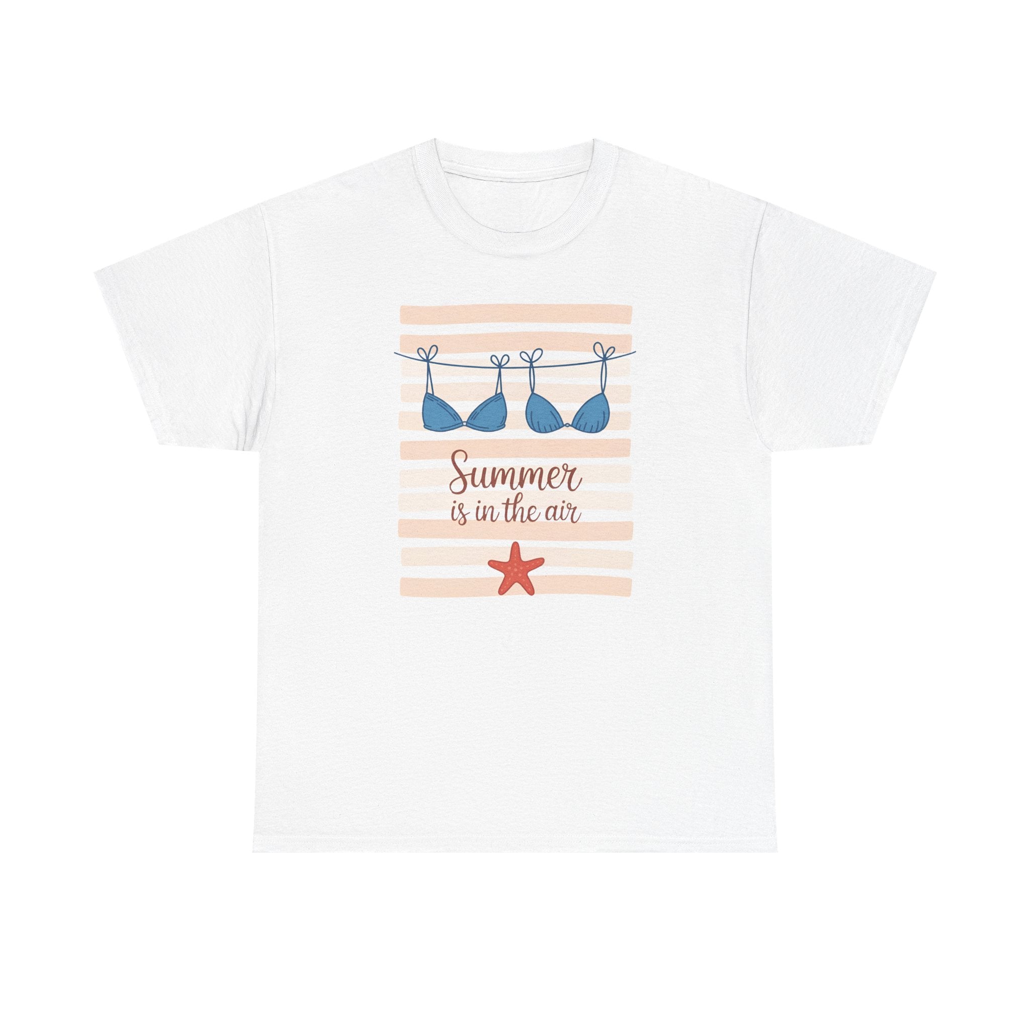 Summer Is In The Air Tee — Beach Bikini Graphic T-Shirt