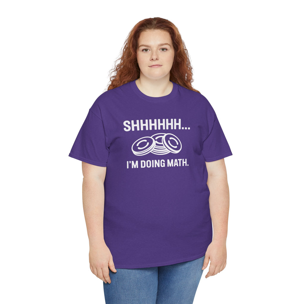 “Shhh… I’m Doing Math” Funny Nerd Tee