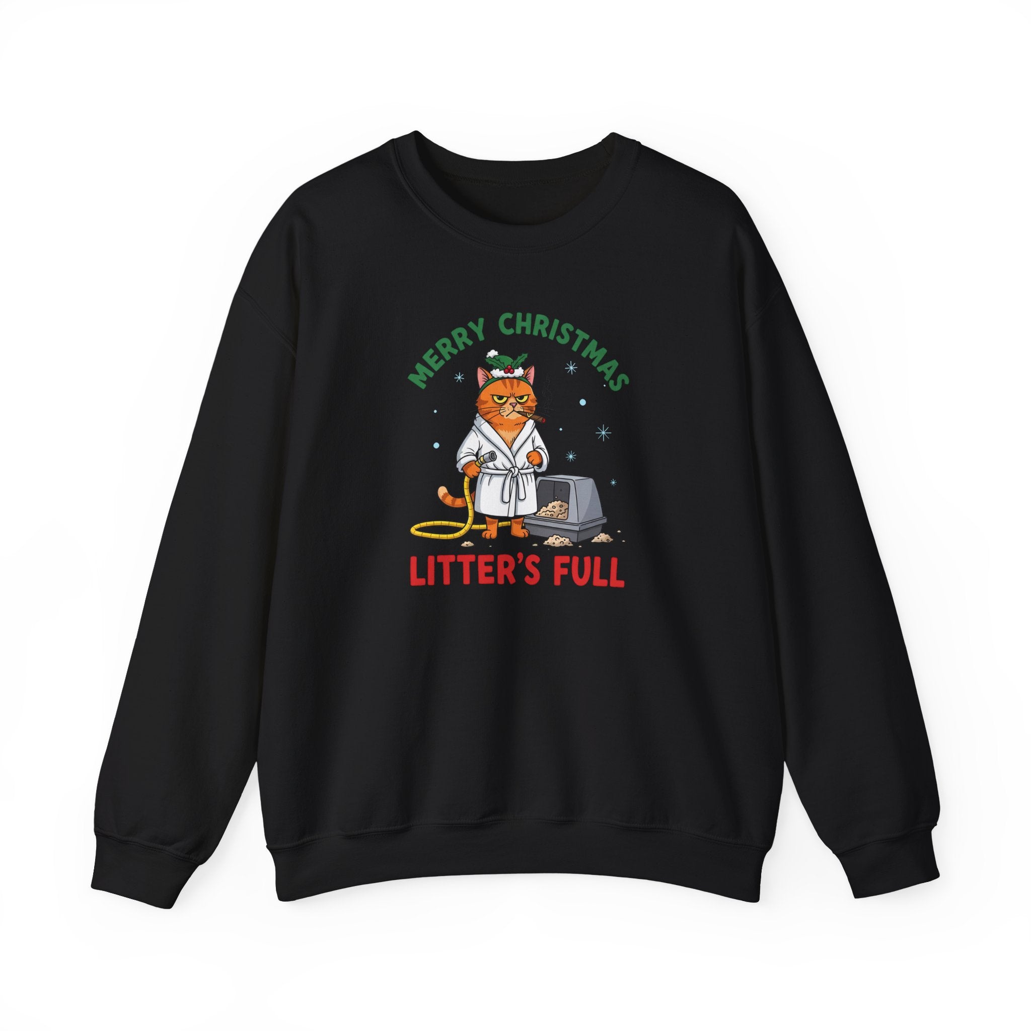 Merry Christmas Litter's Full Sweatshirt