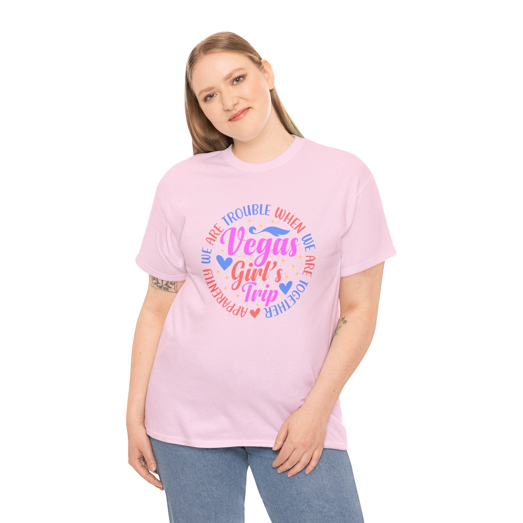 Vegas Girls' Trip T-Shirt — "Vegas Girl's Trip" Bachelorette & Vacation Tee