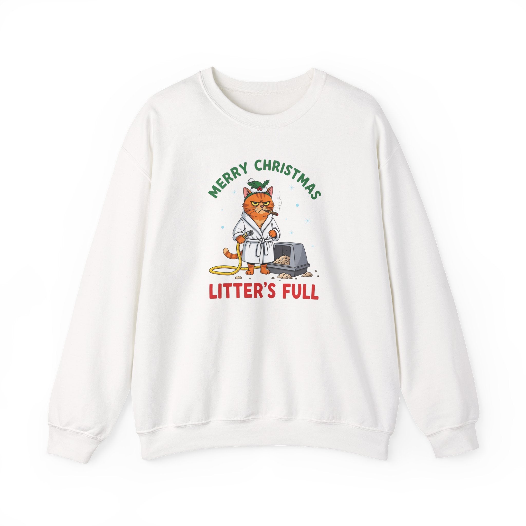 Merry Christmas Litter's Full Sweatshirt
