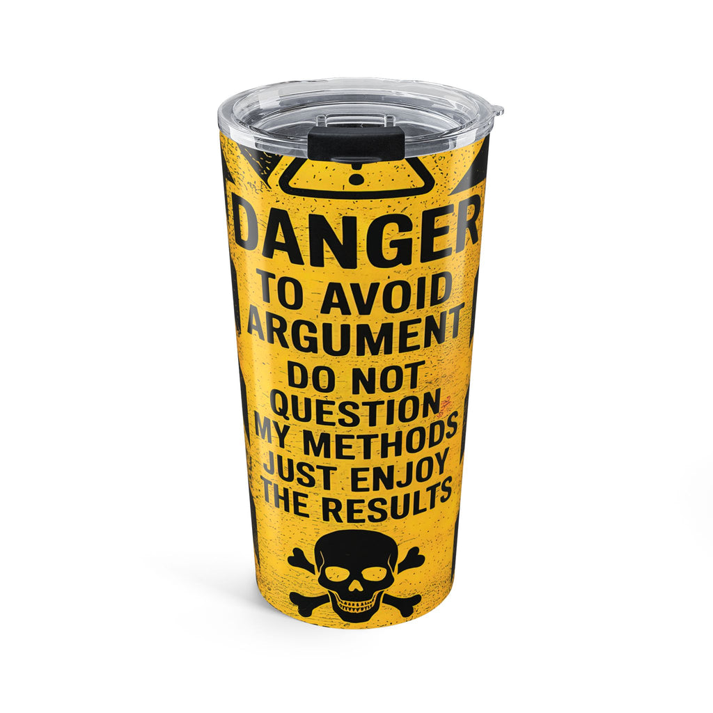 Danger Warning Skull, Tumbler