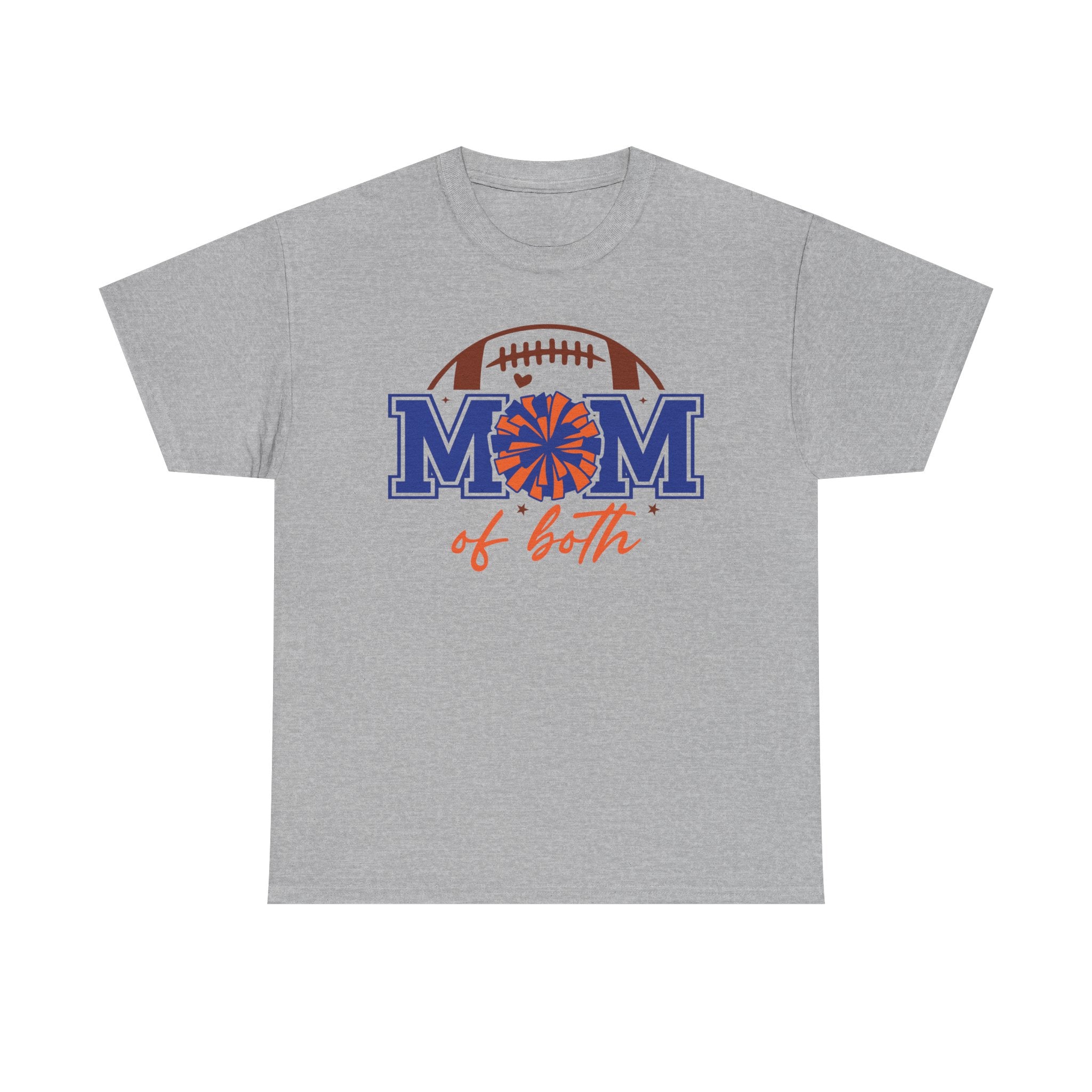 Football Cheerleading Mom Of Both T-shirt