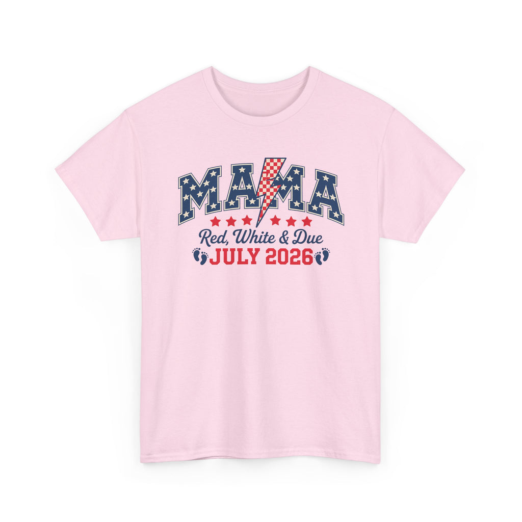 Mama — Red, White & Due July 2026 Tee