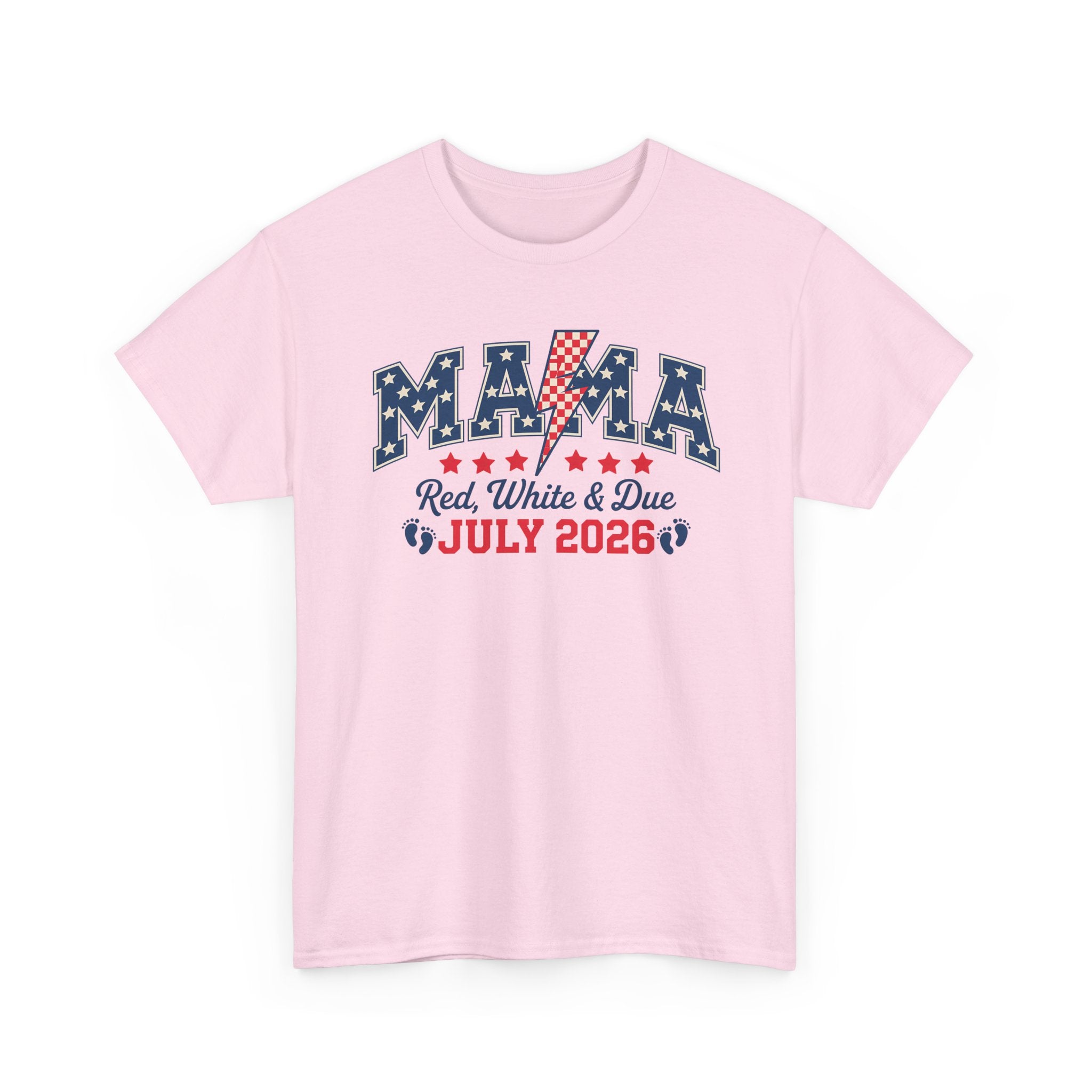 Mama — Red, White & Due July 2026 Tee