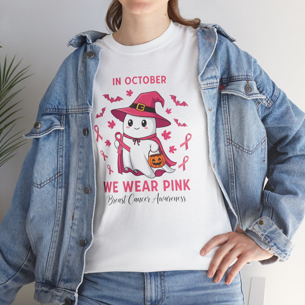 Ghost Breast Cancer Awareness T-shirt