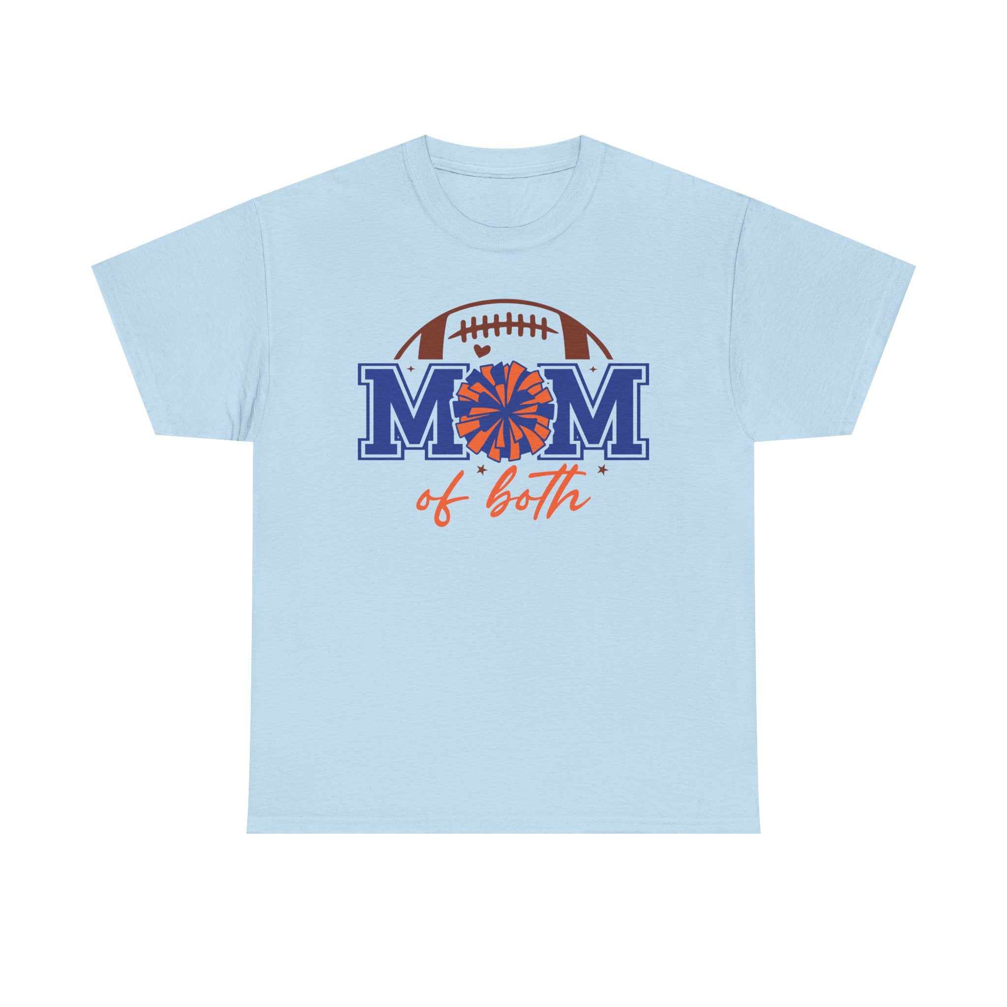 Football Cheerleading Mom Of Both T-shirt