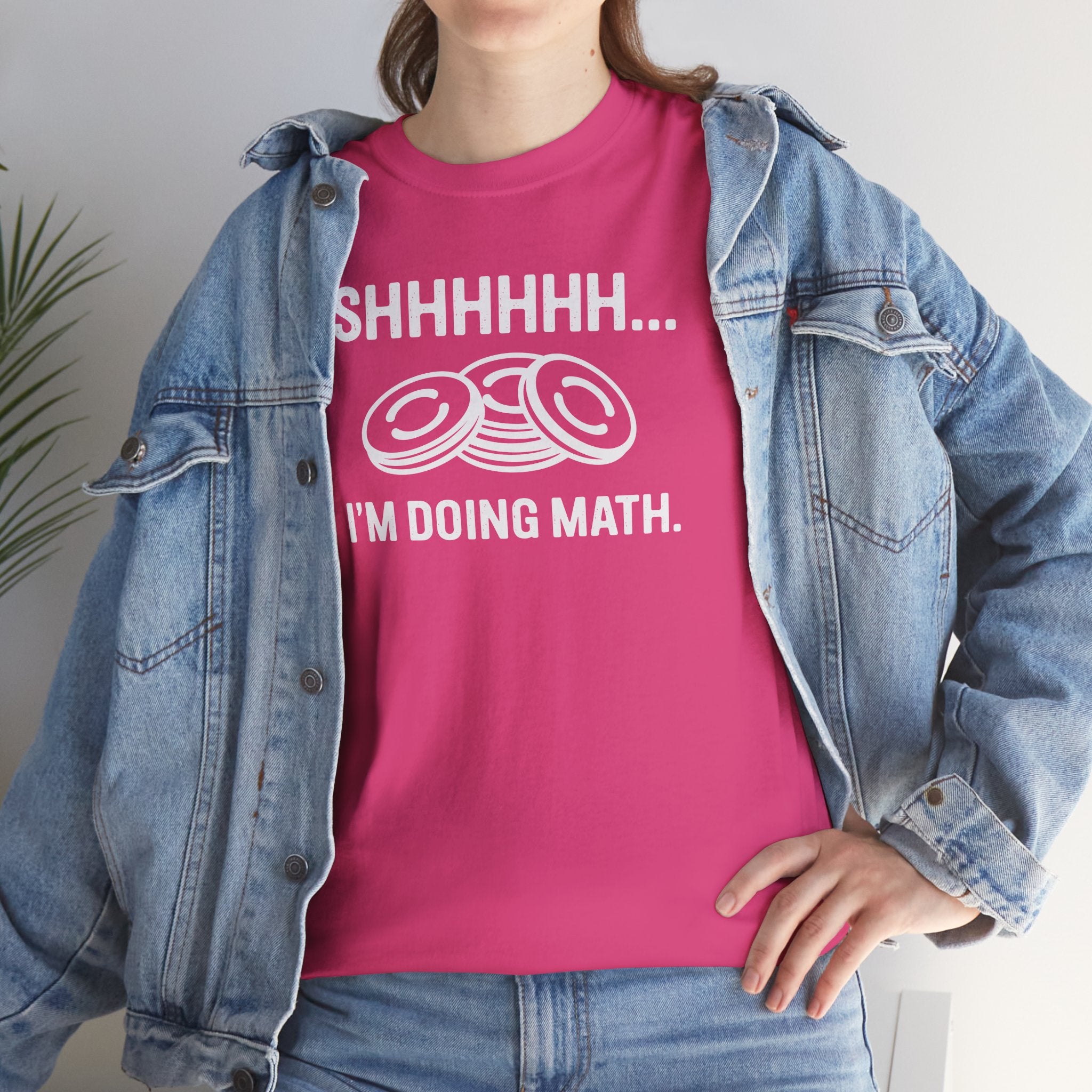 “Shhh… I’m Doing Math” Funny Nerd Tee