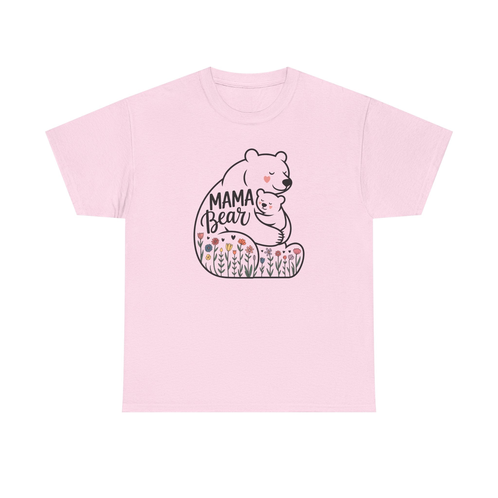 Mama Bear Tee — Cute Mother & Baby Bear Graphic Shirt