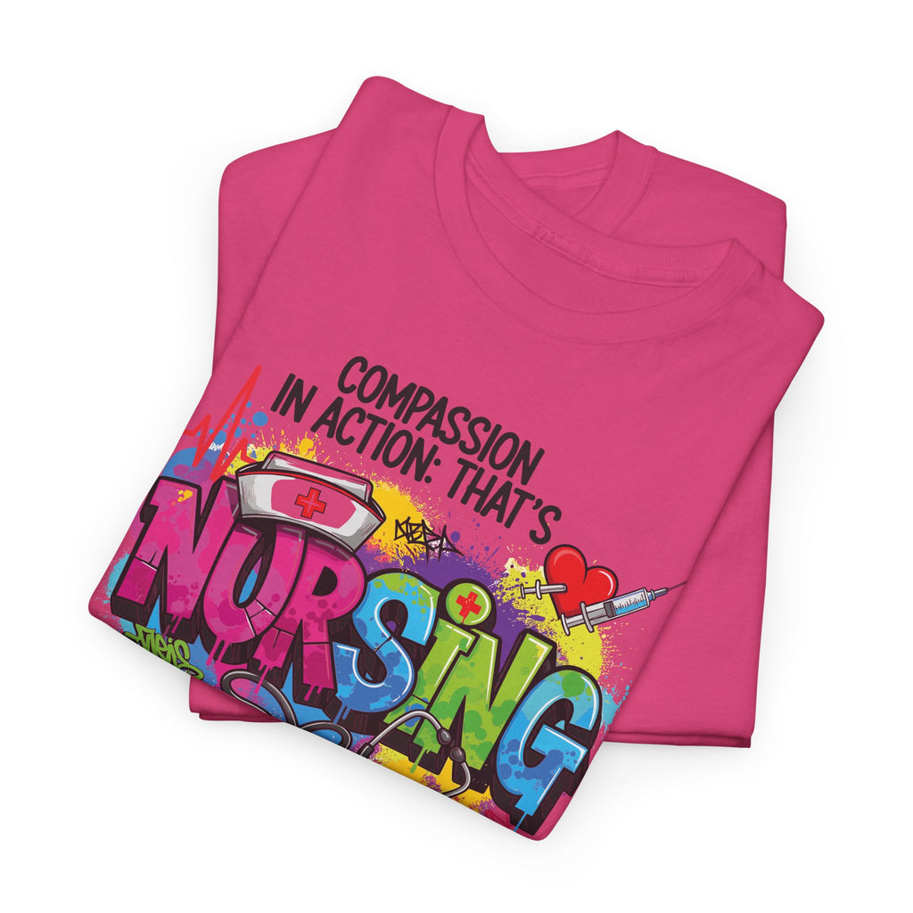 Compassion in Action Nurse T-shirt