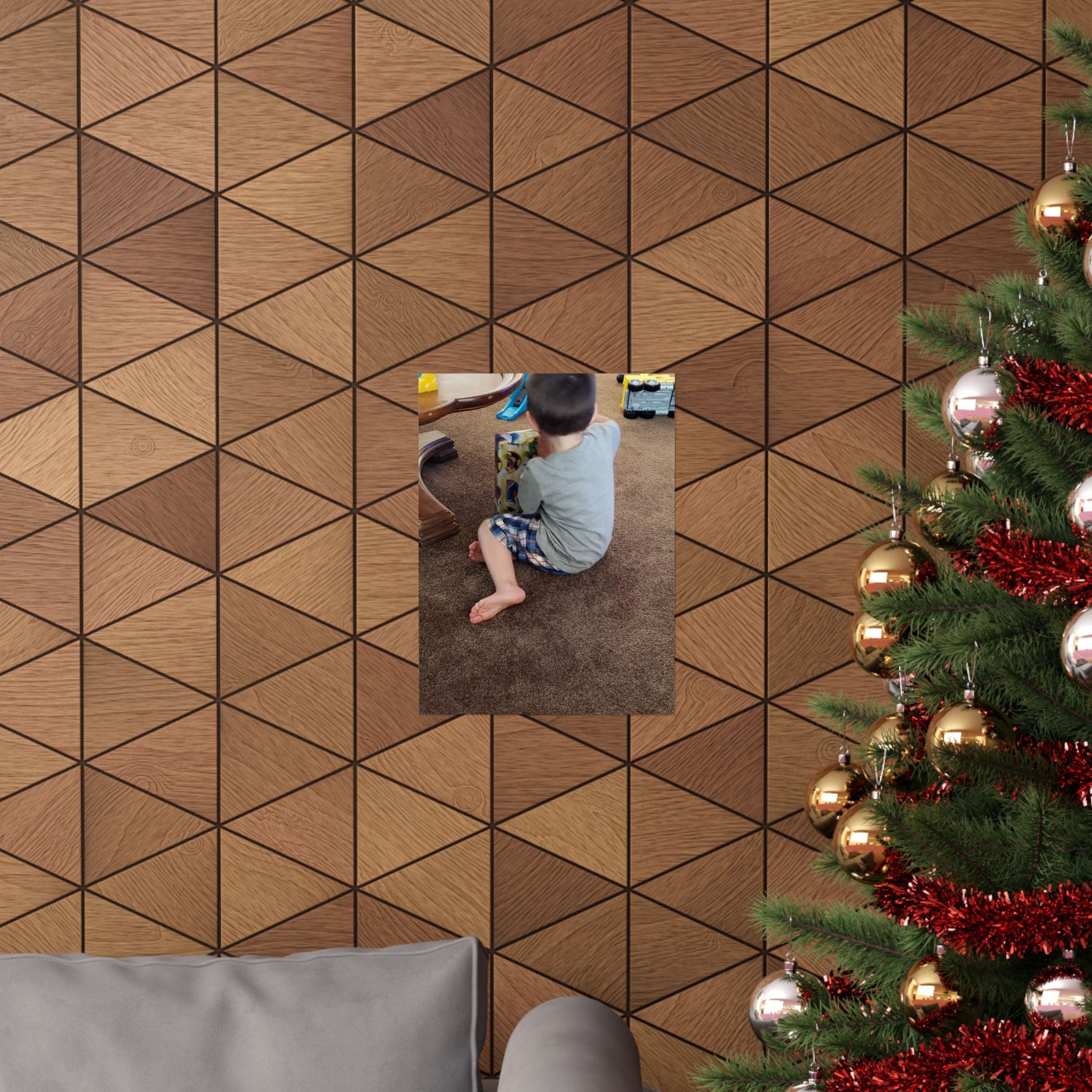 Personal Photo Poster – Matte Vertical Print (Custom Family & Kids Wall Art)