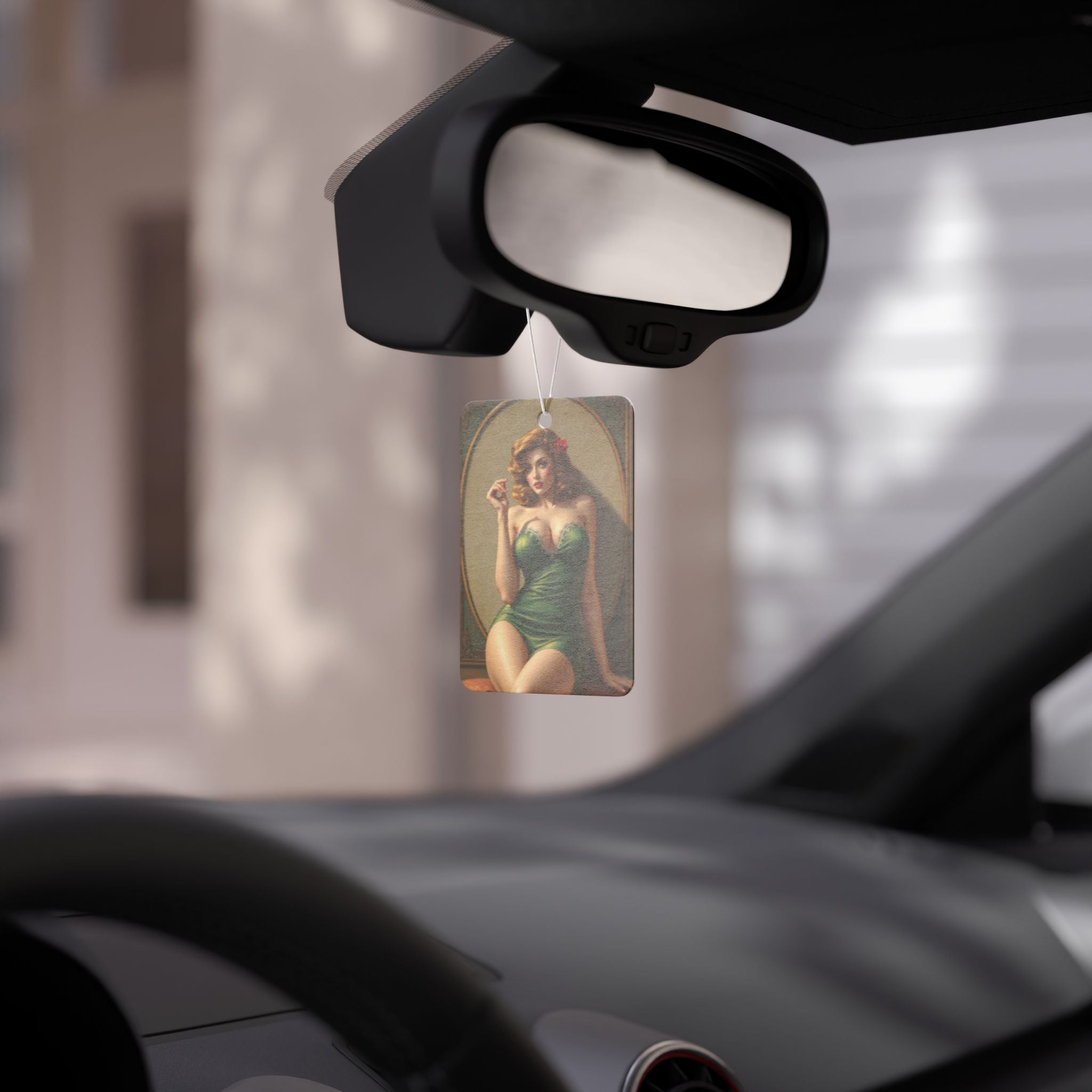 Vintage Pin-Up Car Air Freshener