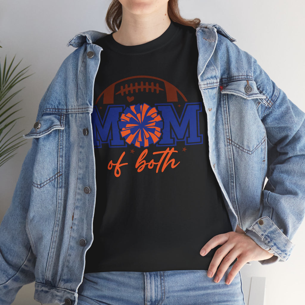 Football Cheerleading Mom Of Both T-shirt
